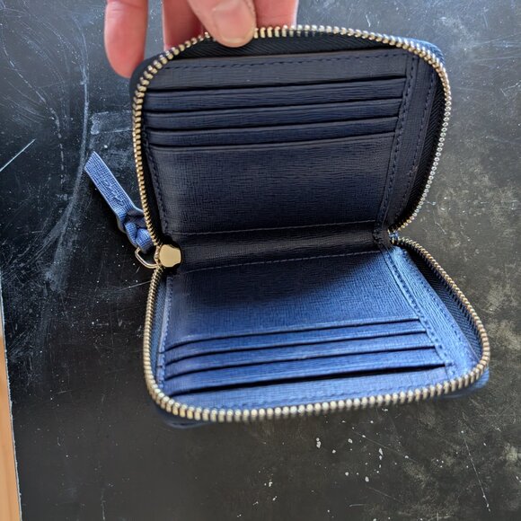 Dooney and Bourke Saffiano Small Zip Around Wallet - Picture 3 of 3